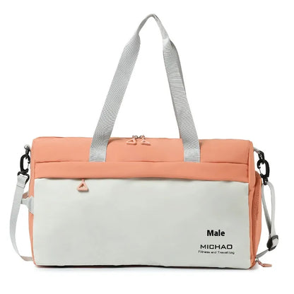 Sports Bag for Men ⎜ Lightweight Fitness and Travel Bag with Large Main Compartment and Separate Shoe Compartment