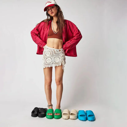 Platform Loafers for Women ⎜ Comfortable High Heels with Eva Sole for Stylish Comfort
