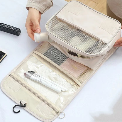 Cosmetics Bag for Travelling ⎜ Practical Storage with Large Capacity and Carrying Handle