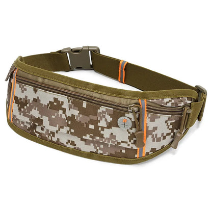 Belt Bag for Outdoor and Sports ⎜ Waterproof Hip Bag with Headphone Opening and Zip Pocket