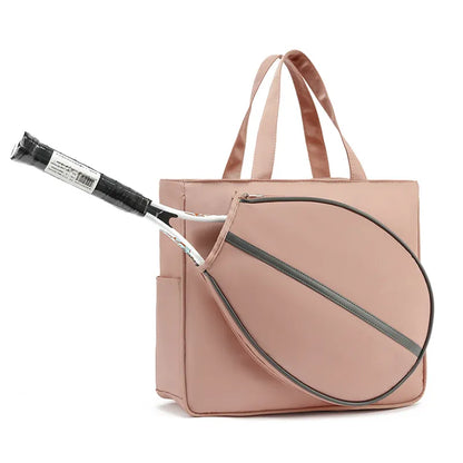 Women's Tennis Bag ⎜ Shoulder Bag with Racket Compartment and Storage Space for Sport and Leisure