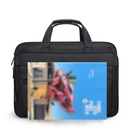Laptop Bag for Men ⎜ Waterproof Oxford Briefcase with Plenty of Storage Space and Robust Workmanship