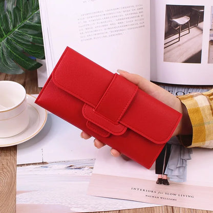 Women's Wallet in Long Format ⎜ Tri - Fold Clutch with Large Capacity for Cards and Notes