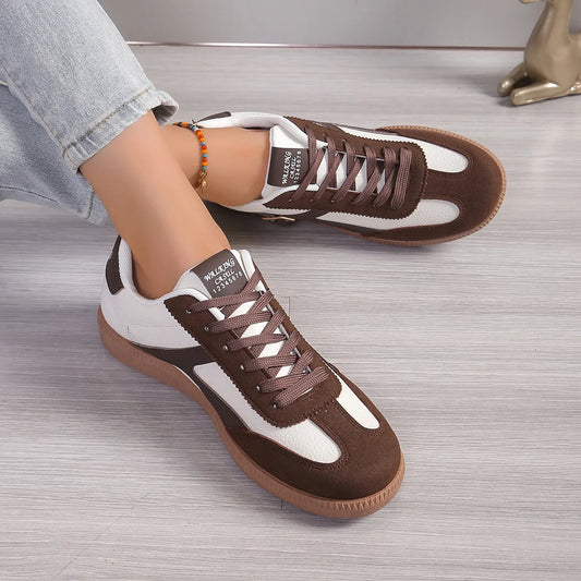 Sneakers for Women ⎜ Comfortable Shoes with a Classic Design and Round Toe Area for Everyday Wear and Comfort