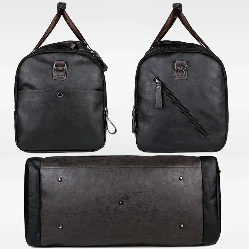 Travel Bag for Men ⎜ Large Capacity with Detachable Shoulder Strap and Practical Design for Travelling