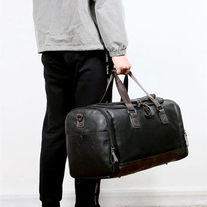 Travel Bag for Men ⎜ Large Capacity with Detachable Shoulder Strap and Practical Design for Travelling