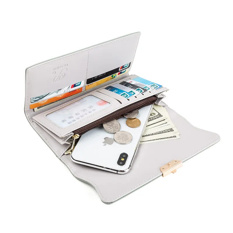 Clutch for Women ⎜ Practical Wallet with Large Capacity and Compartmentalisation
