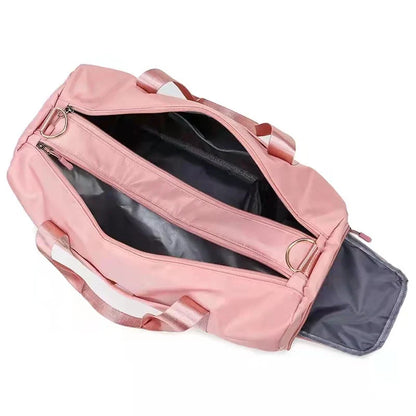 Yoga Bag for Women ⎜ Versatile Sports Bag with Shoulder Strap and Separate Compartment for Shoes or Underwear