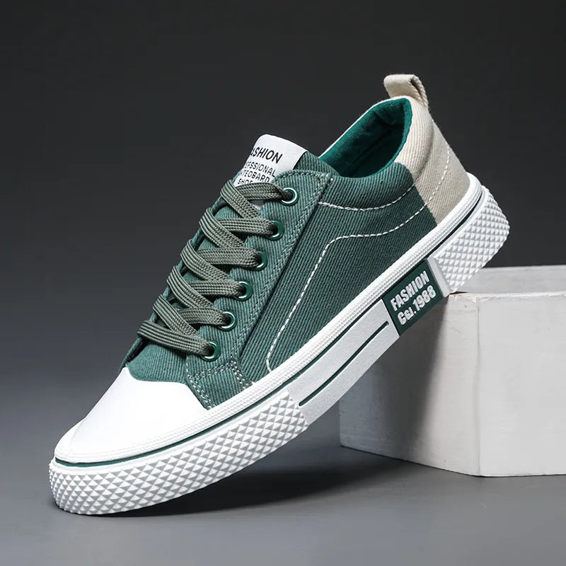 Men's Sneakers ⎜ Versatile Low - Top Canvas Shoes for Sport and Leisure