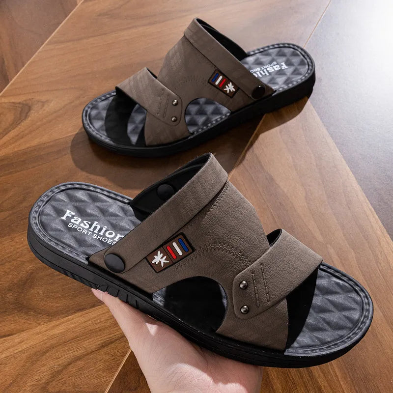 Men's Sandals ⎜ Comfortable Strappy Shoes with Non - Slip Soles for Everyday Wear and Summer