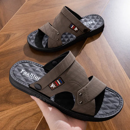 Men's Sandals ⎜ Comfortable Strappy Shoes with Non - Slip Soles for Everyday Wear and Summer