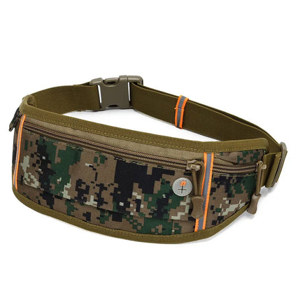 Belt Bag for Outdoor and Sports ⎜ Waterproof Hip Bag with Headphone Opening and Zip Pocket