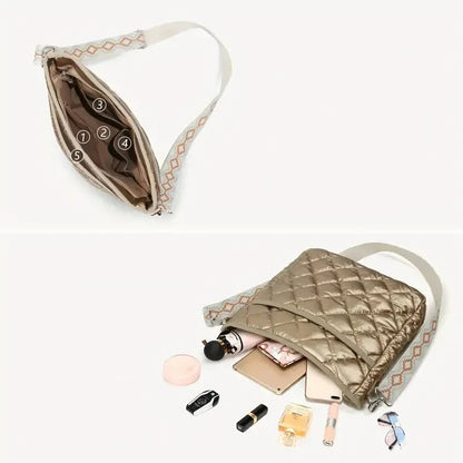 Water - Repellent Nylon Crossbody Bag ⎜ Versatile and Practical with a Robust Design