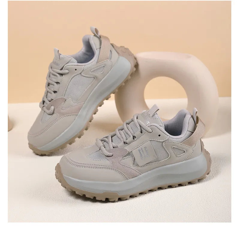 Women's Platform Trainers ⎜ Comfortable Shoes with a Sporty Design for Everyday Wear and Comfort