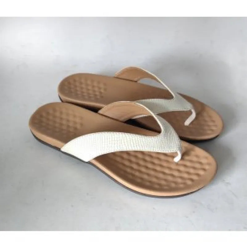 Women's Thong Sandals ⎜ Comfortable Summer Shoes with Wide Strap and Padded Sole for Everyday Wear & Beach