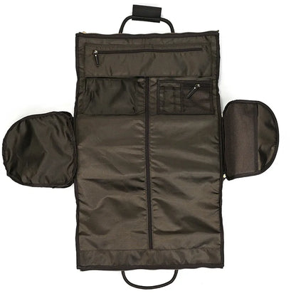 Leather Travel Bag ⎜ Large Capacity with Roll Function for Comfortable Travelling