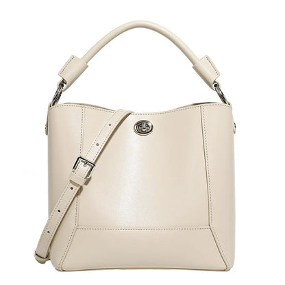 Leather Shoulder Bag for Women ⎜ Stylish Handbag with Adjustable Shoulder Strap and Elegant Design