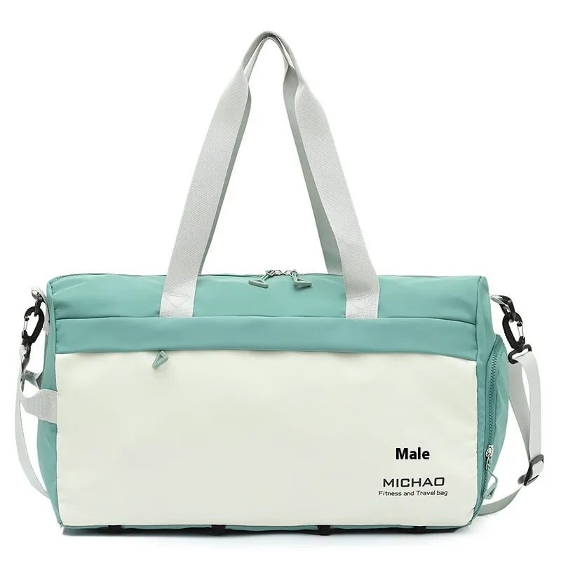 Sports Bag for Men ⎜ Lightweight Fitness and Travel Bag with Large Main Compartment and Separate Shoe Compartment