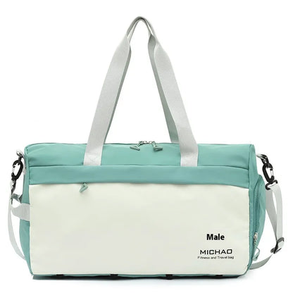 Sports Bag for Men ⎜ Lightweight Fitness and Travel Bag with Large Main Compartment and Separate Shoe Compartment