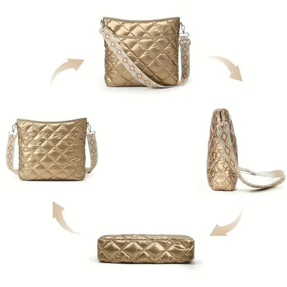 Water - Repellent Nylon Crossbody Bag ⎜ Versatile and Practical with a Robust Design