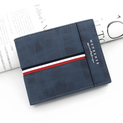 Men's Wallet with Large Capacity ⎜ Triple - Folding with Coin Pocket and Card Compartments