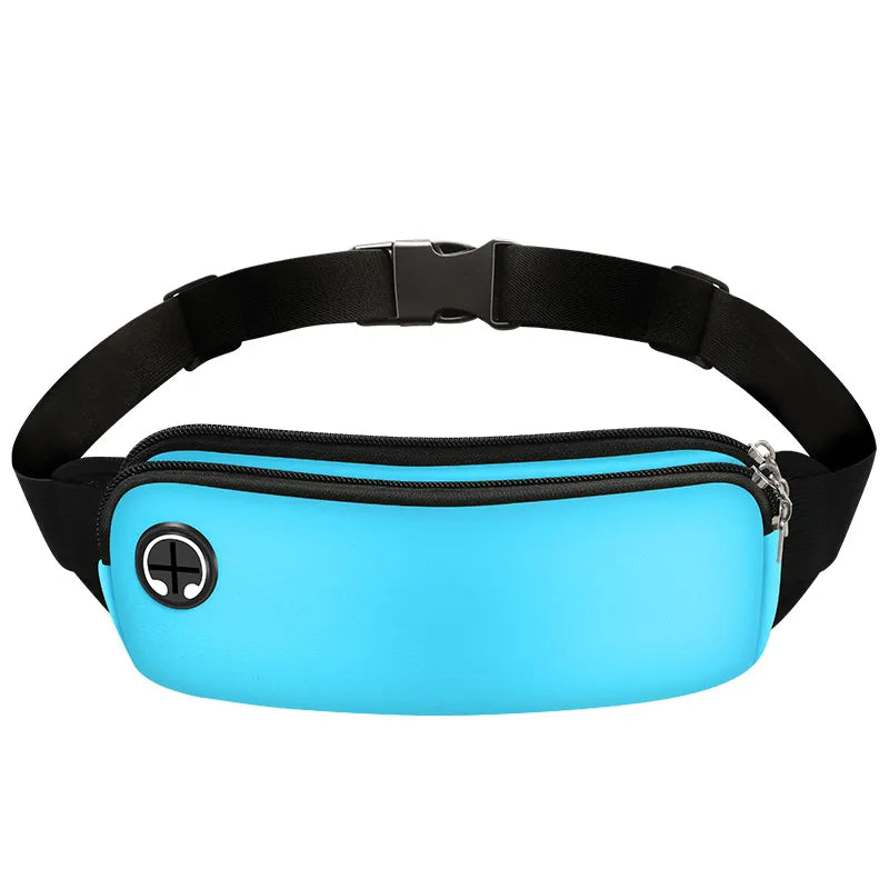 Running Bag for Men and Women ⎜ Lightweight Design with Zip and Headphone Opening for Sports