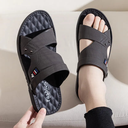 Men's Sandals ⎜ Comfortable Strappy Shoes with Non - Slip Soles for Everyday Wear and Summer