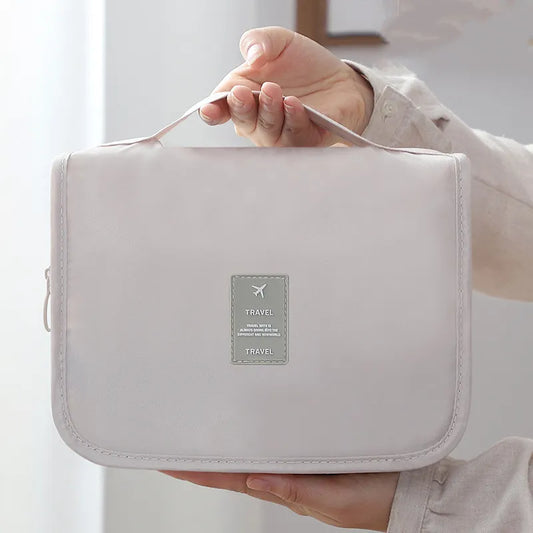 Cosmetics Bag for Travelling ⎜ Practical Storage with Large Capacity and Carrying Handle