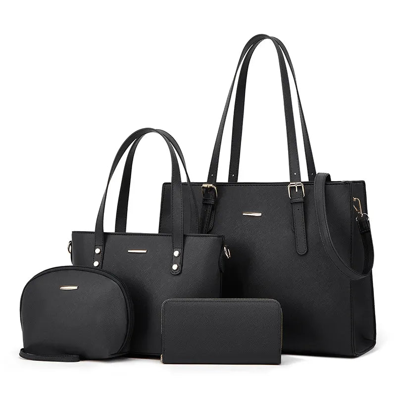 Handbag Set for Women ⎜ 4 - Piece Set with Elegant Bags for Different Occasions