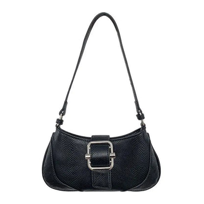 Vintage Baguette Bag with Large Buckle ⎜ Stylish Accessory for a Modern Look