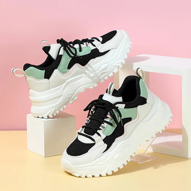 Women's Trainers ⎜ Fashionable Sports Shoes with a Breathable Design and Comfortable Sole for Everyday Wear