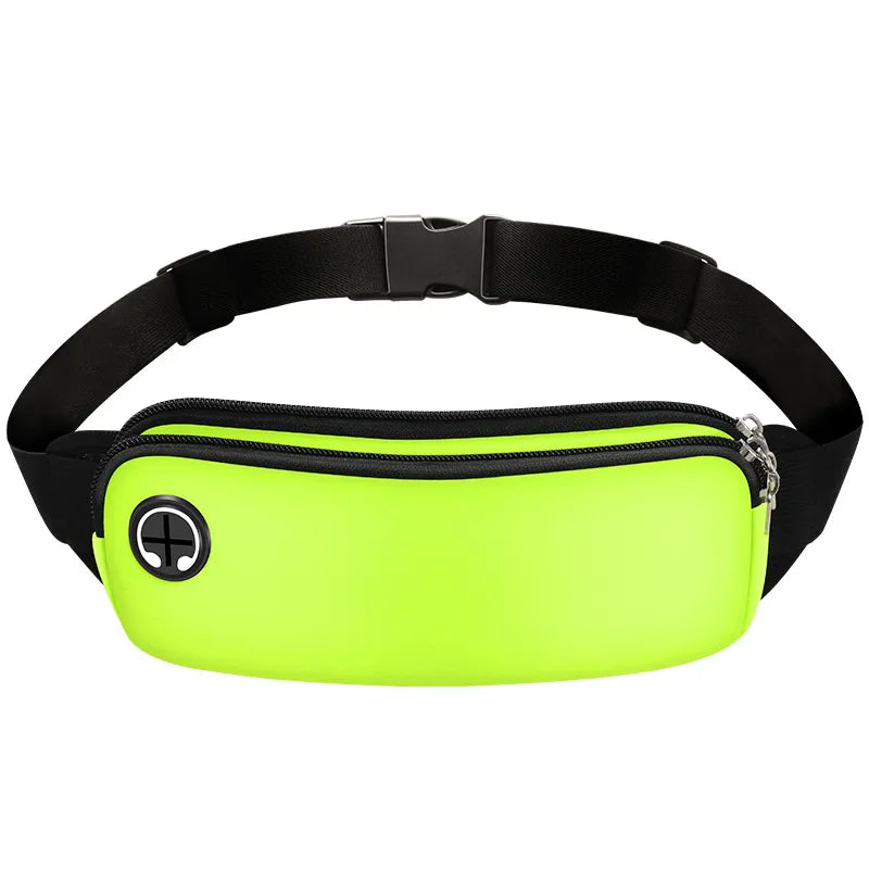 Running Bag for Men and Women ⎜ Lightweight Design with Zip and Headphone Opening for Sports
