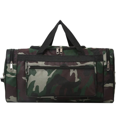 Multifunctional Travel Bag ⎜ Large Capacity in a Modern Camouflage Design with Practical Compartments