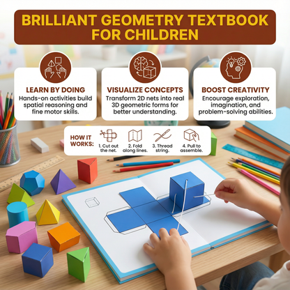 Brilliant geometry textbook for children