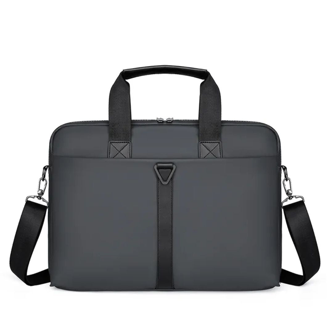 Laptop Bag for Men ⎜ Durable PU Briefcase with Plenty of Storage Space and Shoulder Strap