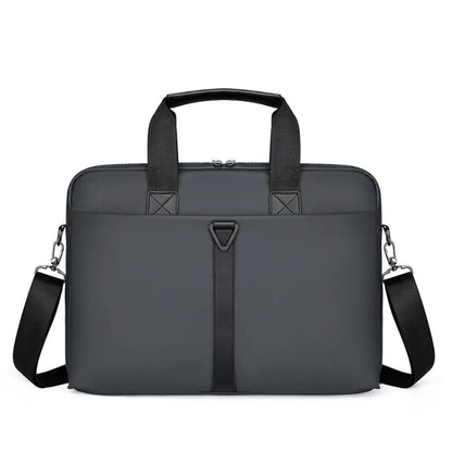 Laptop Bag for Men ⎜ Durable PU Briefcase with Plenty of Storage Space and Shoulder Strap
