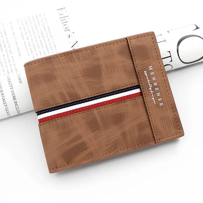 Men's Wallet with Large Capacity ⎜ Triple - Folding with Coin Pocket and Card Compartments
