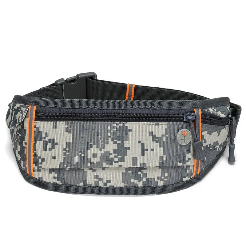 Belt Bag for Outdoor and Sports ⎜ Waterproof Hip Bag with Headphone Opening and Zip Pocket