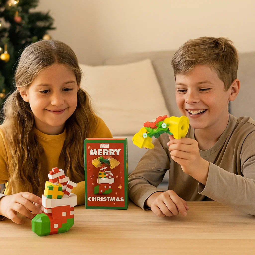 Creative Building Block Christmas Figures – Fun for the Whole Family