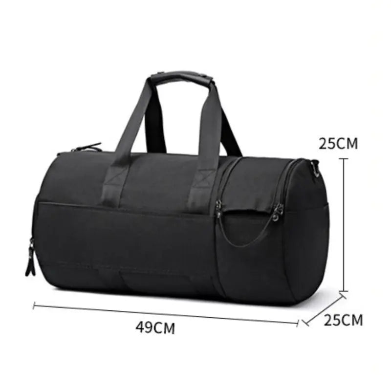 Sports Bag for Men and Women ⎜ Water - Repellent Training Bag with Shoulder Strap and Side Pocket