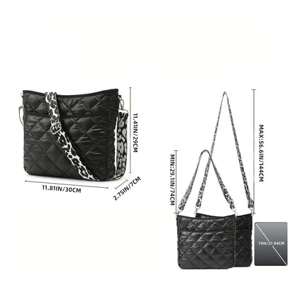 Water - Repellent Nylon Crossbody Bag ⎜ Versatile and Practical with a Robust Design