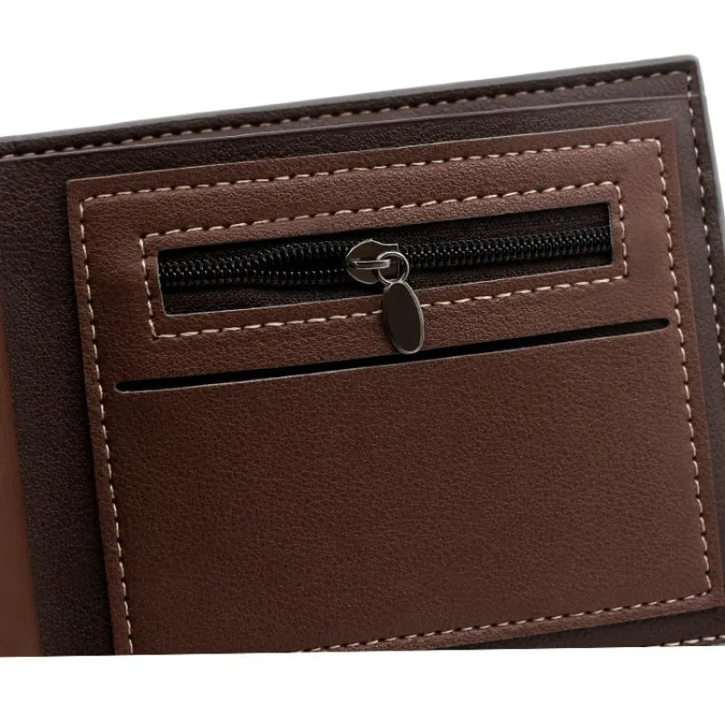 Men's Wallet with Large Capacity ⎜ Triple - Folding with Coin Pocket and Card Compartments