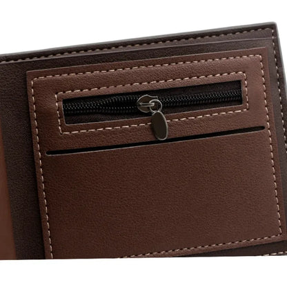 Men's Wallet with Large Capacity ⎜ Triple - Folding with Coin Pocket and Card Compartments