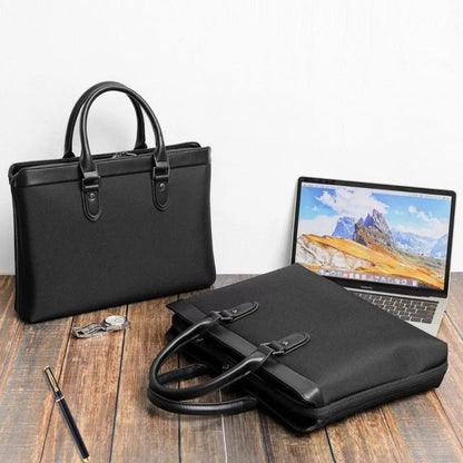 Men 's Briefcase ⎜ Stylish Office Handbag with Plenty of Storage Space and Practical Carrying Handles