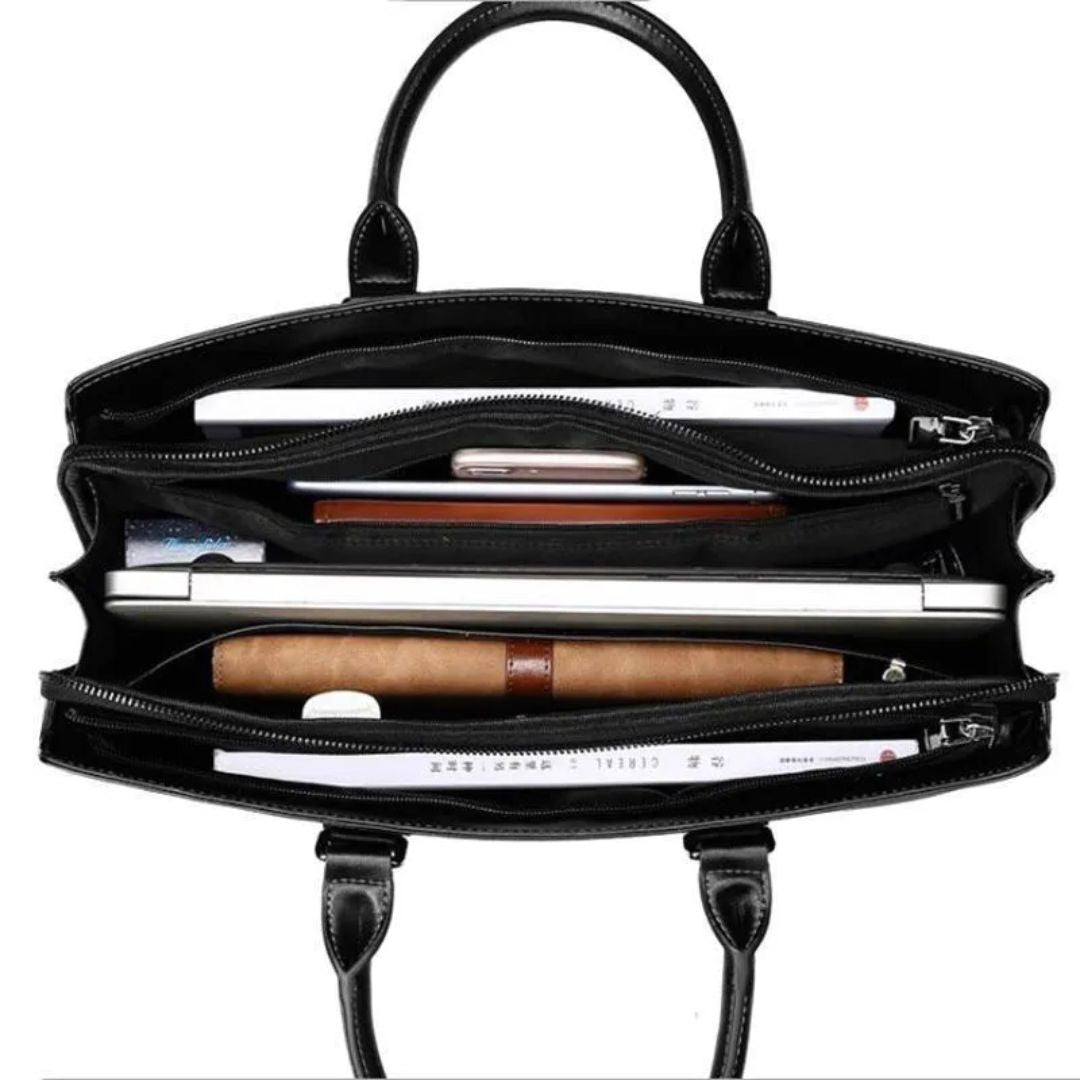 Men 's Briefcase ⎜ Stylish Office Handbag with Plenty of Storage Space and Practical Carrying Handles