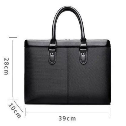 Men 's Briefcase ⎜ Stylish Office Handbag with Plenty of Storage Space and Practical Carrying Handles