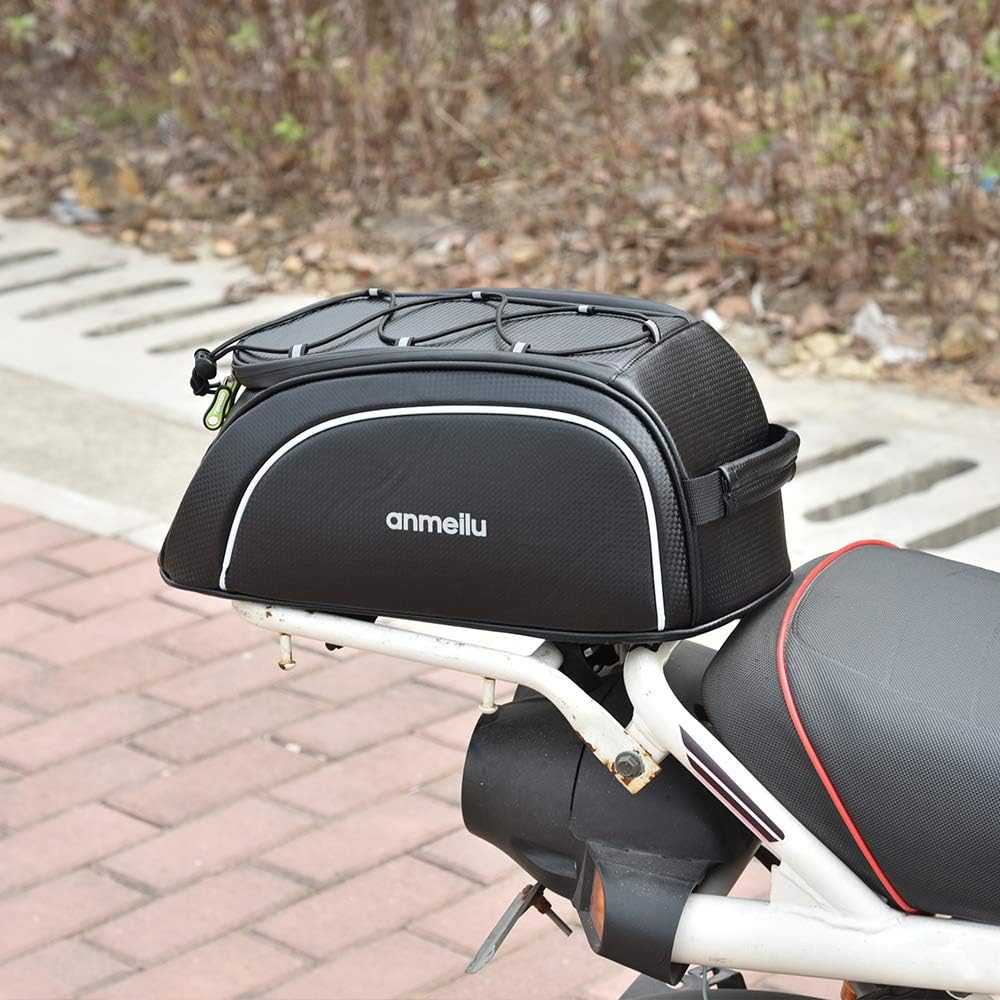 Bicycle Rear Pannier for Pannier Rack ⎜ Waterproof Transport Bag with Large Capacity and Reflective Strips