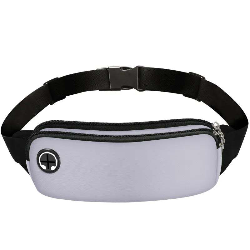 Running Bag for Men and Women ⎜ Lightweight Design with Zip and Headphone Opening for Sports