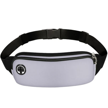 Running Bag for Men and Women ⎜ Lightweight Design with Zip and Headphone Opening for Sports