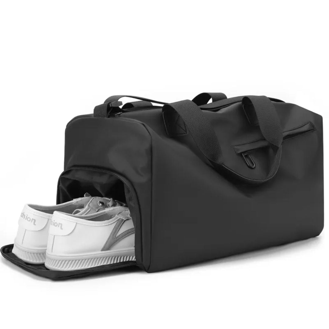 Sports Bag for Men and Women ⎜ Compact Travel Bag with Wet Compartment and Separate Shoe Compartment